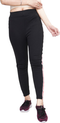 FAYDA MALL Black Jegging(Striped)