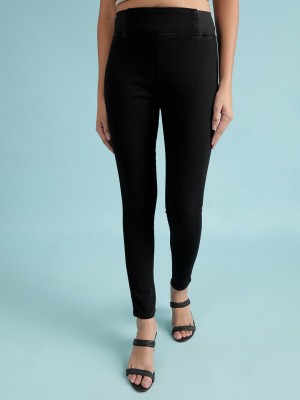 Freehand Black Jegging(Solid)