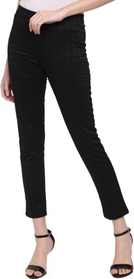 V-MART Black Jegging(Checkered)