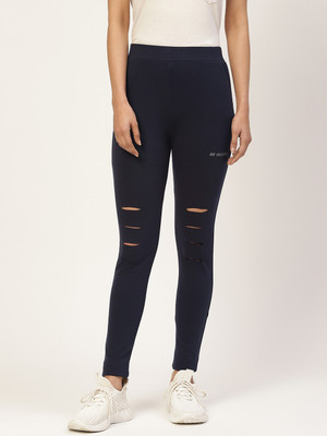 Rue Collection Blue Jegging(Solid)