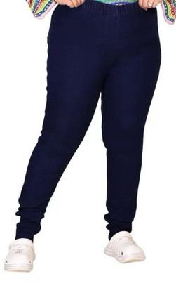evyavan enterprise Blue Jegging(Solid)