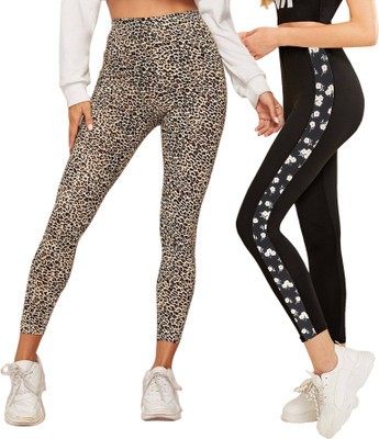 DTR FASHION Black Jegging(Printed)