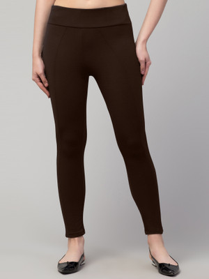 HRIKSHIKA FASHION Black Jegging(Solid)
