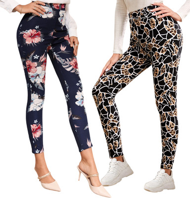 DTR FASHION Multicolor Jegging(Printed)