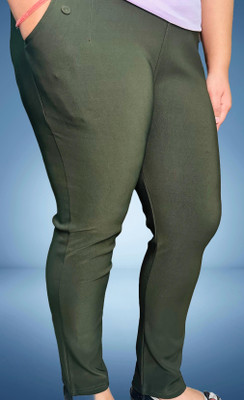 ginnizz Dark Green Jegging(Solid)
