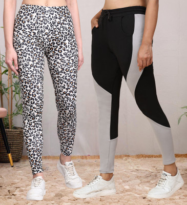 Moda Rapido Multicolor Jegging(Applique)