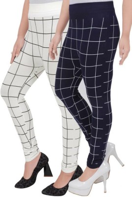 SM MUNIF DRESSES White Jegging(Checkered)