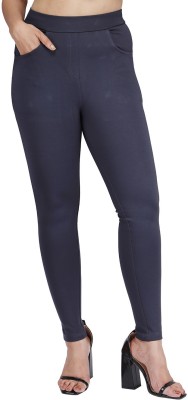 Comfort Lady Black Jegging(Solid)