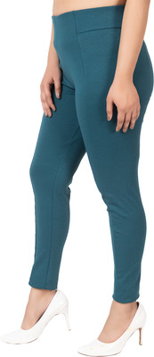 mlada Green Jegging(Solid)