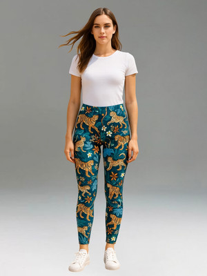 Moda Rapido Multicolor Jegging(Animal Print)