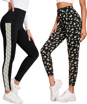 DTR FASHION Black Jegging(Printed)