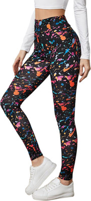 DTR FASHION Multicolor Jegging(Geometric Print)