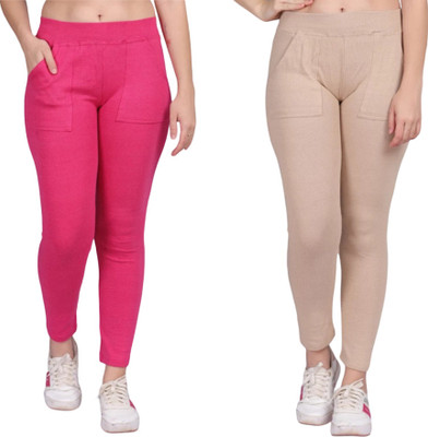 ZIG ZAG FASHIONS Multicolor Jegging(Self Design)