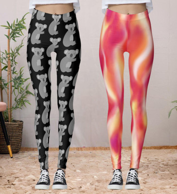 Moda Rapido Multicolor Jegging(Printed)