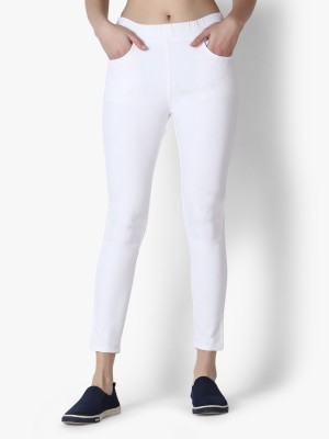 3BUTTERFLIES White Jegging(Solid)