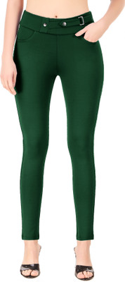 SEMLE Green Jegging(Solid)