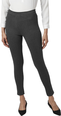 Annabelle by Pantaloons Grey Tregging(Solid)