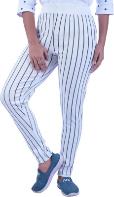 KARARO Black Jegging(Striped)