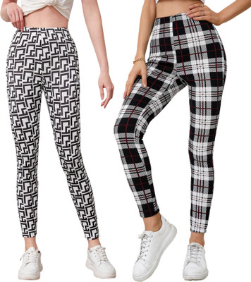 DTR FASHION Black Jegging(Printed)