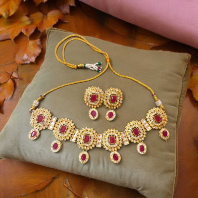 shree kashi Alloy Multicolor Jewellery Set(Pack of 1)