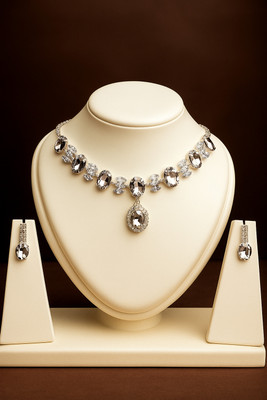 Rajbhar Alloy Silver Jewellery Set(Pack of 1)