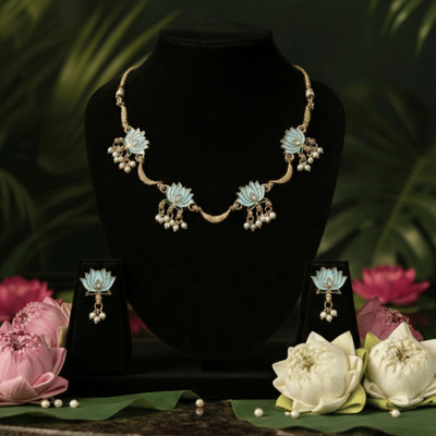 Nesovi Brass Copper Jewellery Set(Pack of 1)