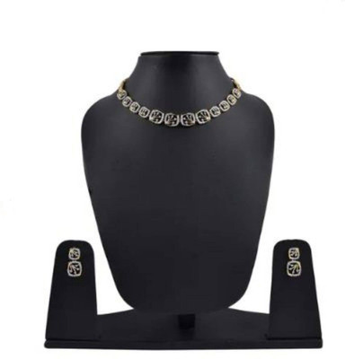 SKG Fashion Store Alloy Gold-plated Gold Jewellery Set(Pack of 1)