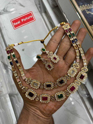 Joyful Alloy Multicolor Jewellery Set(Pack of 1)