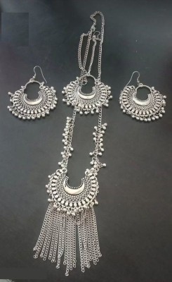 Samridhi DC Alloy Silver Jewellery Set(Pack of 1)