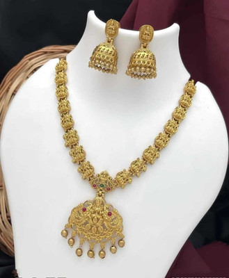 Shilpa Creation Alloy Gold-plated Multicolor Jewellery Set(Pack of 1)