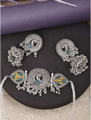 Lathar Alloy Multicolor Jewellery Set(Pack of 1)