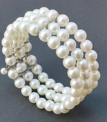 ISLANA Mother of Pearl White Jewellery Set(Pack of 2)