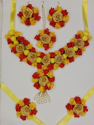 HANDEZZ Fabric Multicolor Jewellery Set(Pack of 1)
