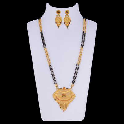 BELLADOR Alloy Gold-plated Gold Jewellery Set(Pack of 1)