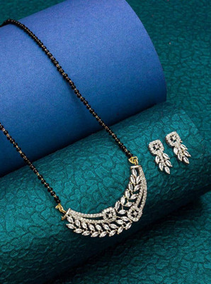 Olddy Easy Alloy Gold-plated Silver Jewellery Set(Pack of 1)