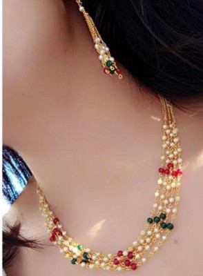 Gilher Alloy Multicolor Jewellery Set(Pack of 1)
