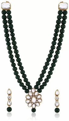 CATALYST Brass Copper Green Jewellery Set(Pack of 1)