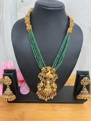 ROFARWORD Brass, Copper Gold-plated Gold Jewellery Set(Pack of 1)