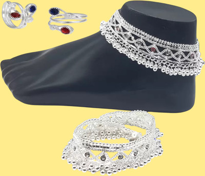BHORIWAL Alloy Silver Jewellery Set(Pack of 1)