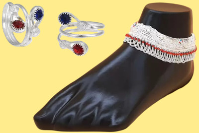 BhoriwalAndSons Alloy Silver Jewellery Set(Pack of 1)