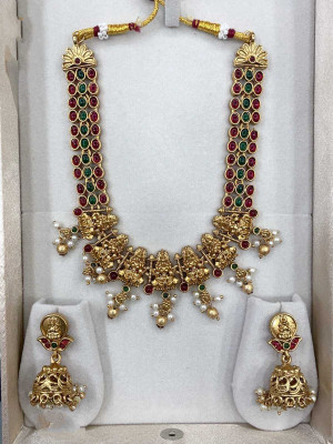 Shilpa Creation Brass Multicolor Jewellery Set(Pack of 1)