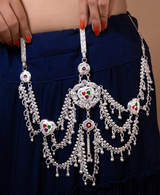 VISITART JEWLLRY Alloy Silver Jewellery Set(Pack of 1)