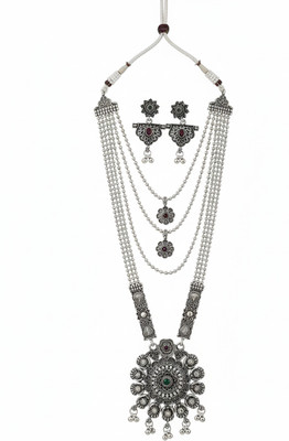 the modern craft Metal Silver Jewellery Set(Pack of 1)