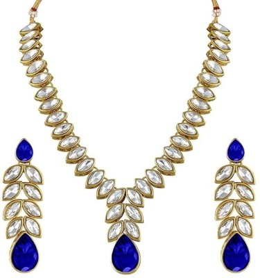 CATALYST Alloy Copper Blue Jewellery Set(Pack of 1)