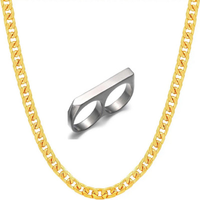 Vedish Alloy Sterling Silver, Gold-plated Silver, Gold Jewellery Set(Pack of 2)