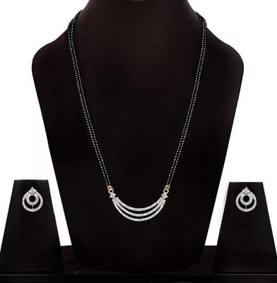 ADITYA COLLECTION Alloy White Jewellery Set(Pack of 1)