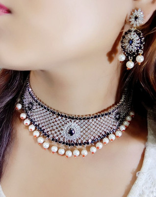 Shree Shyam Alloy Multicolor Jewellery Set(Pack of 1)