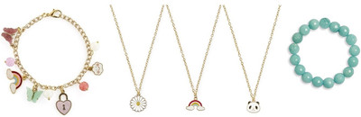 EnlightenMani Alloy Gold-plated Multicolor Jewellery Set(Pack of 5)