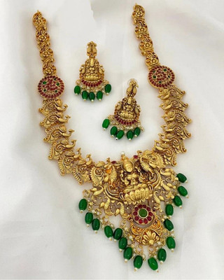 house of common Alloy Gold-plated Gold Jewellery Set(Pack of 3)