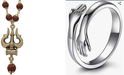 ruby collection Alloy Rose Gold, Silver Jewellery Set(Pack of 2)